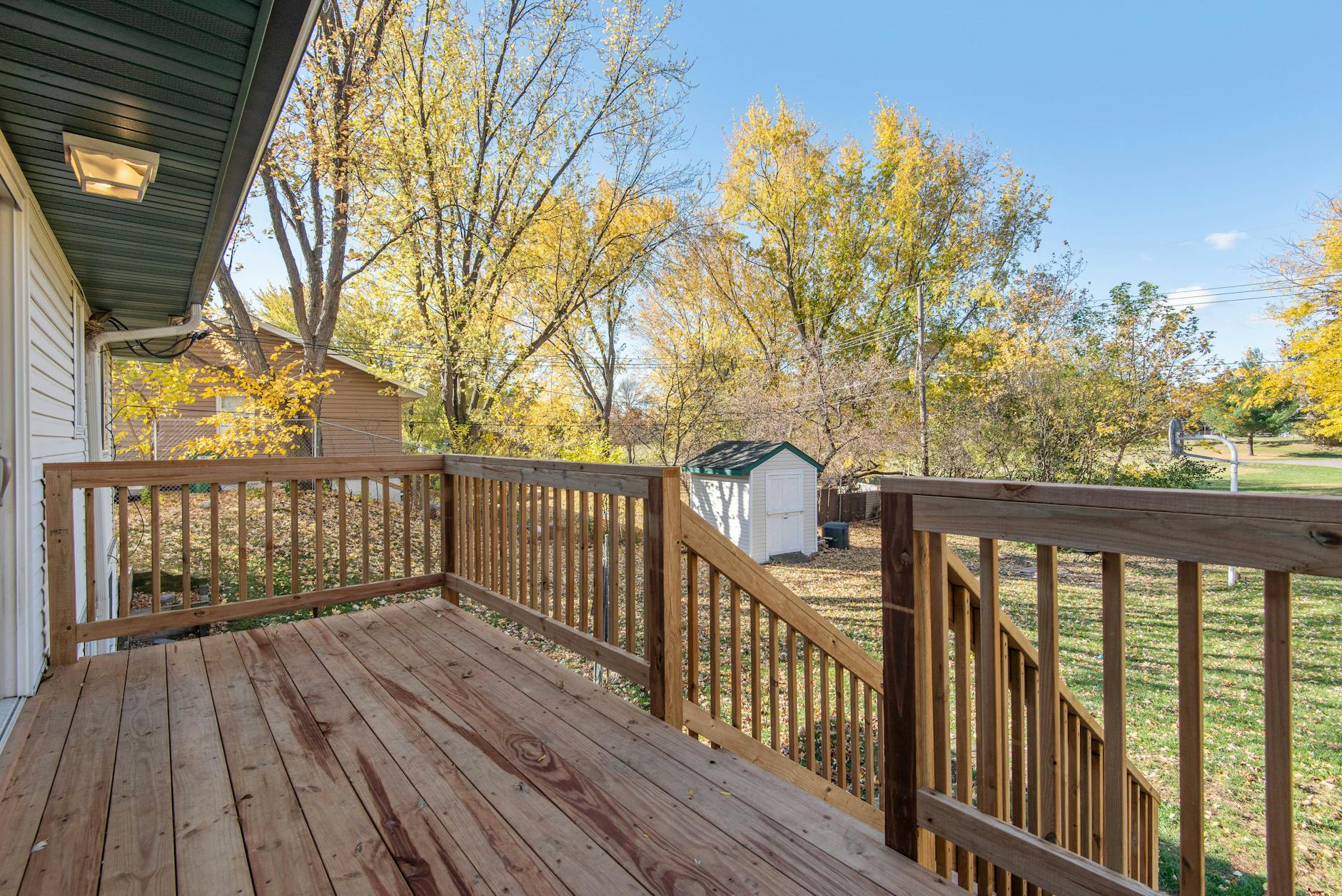 Deck and patio pressure washing